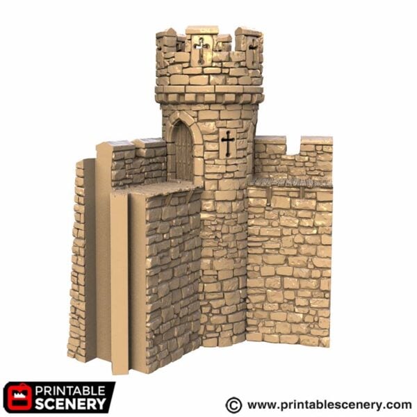 Small Round Tower STL
