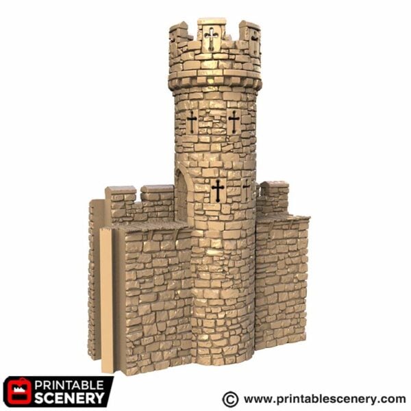Small Round Tower STL