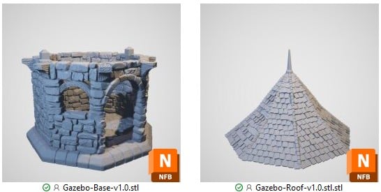 Stone Gazebo Reference