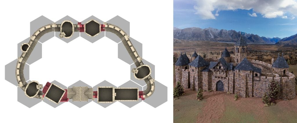 HEX Template Fort leon