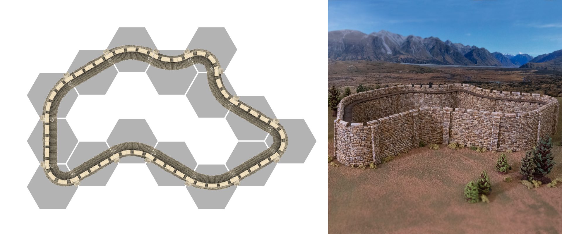SystemHEX walls example