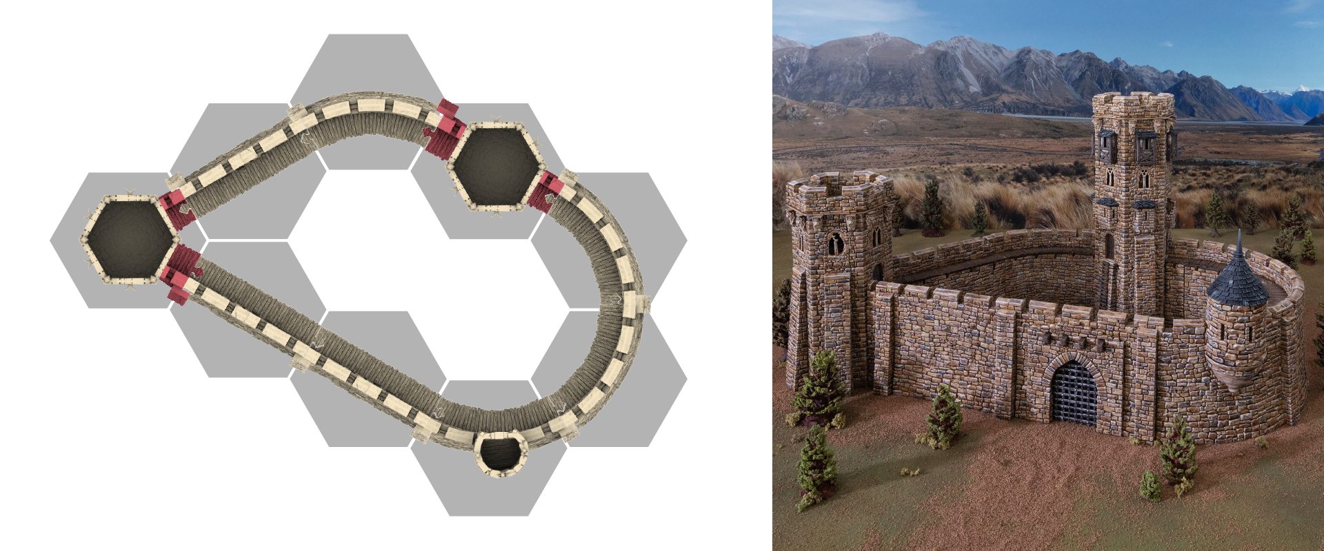 HEX Template watch towers