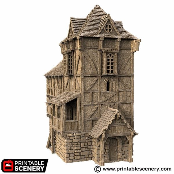 Wattle and Daub Living Quarters STL