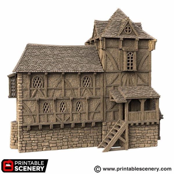 Wattle and Daub Living Quarters STL