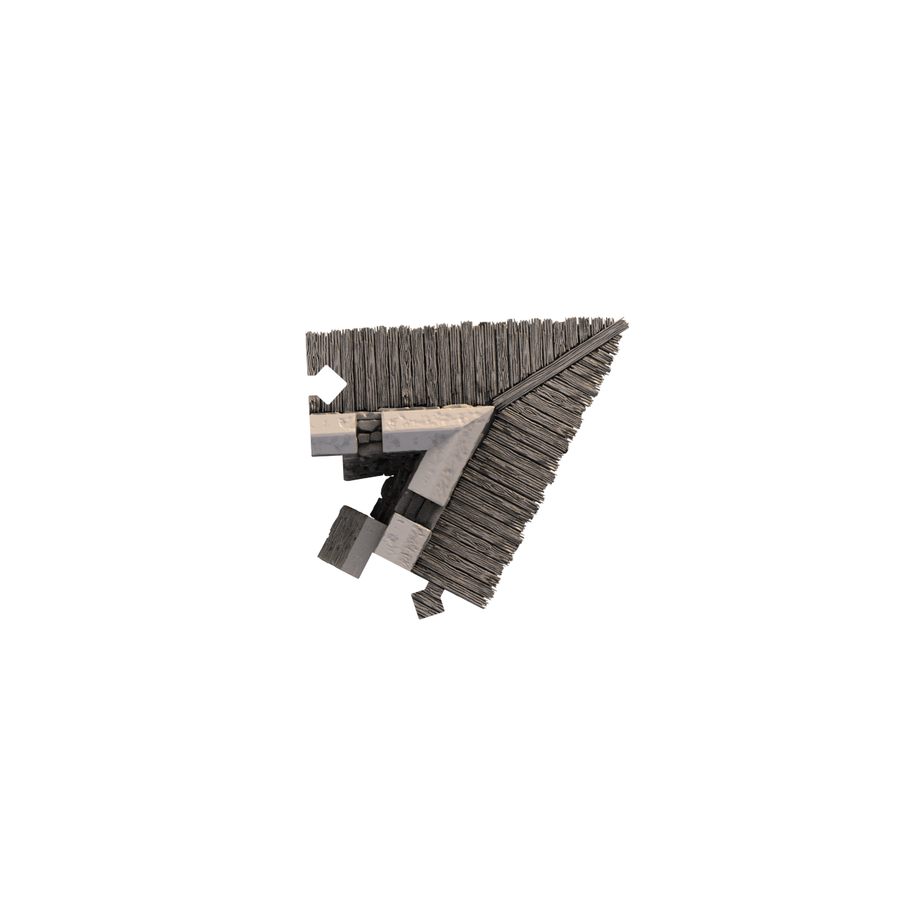 Top down graphic render of SystemHEX component