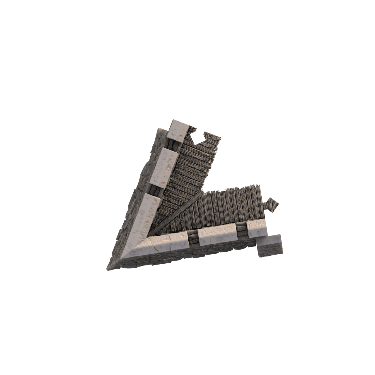 Top down graphic render of SystemHEX component