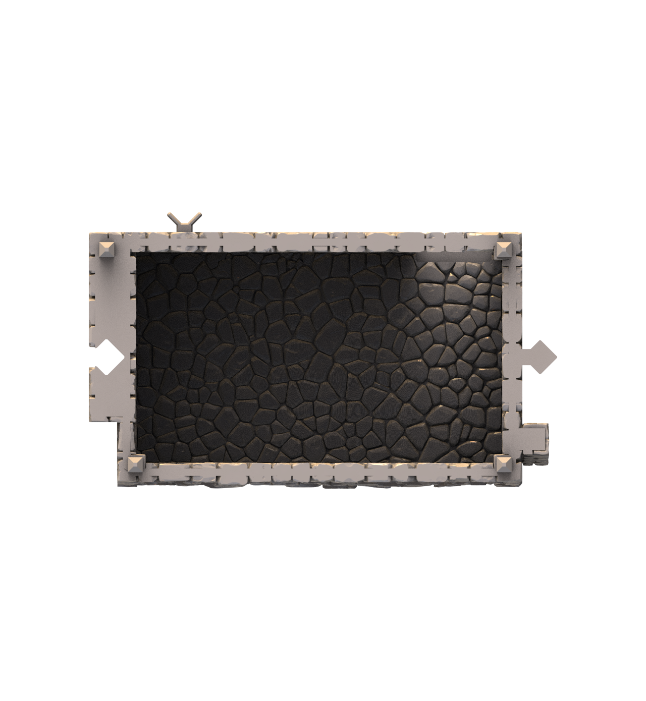 Banquet Hall top down render