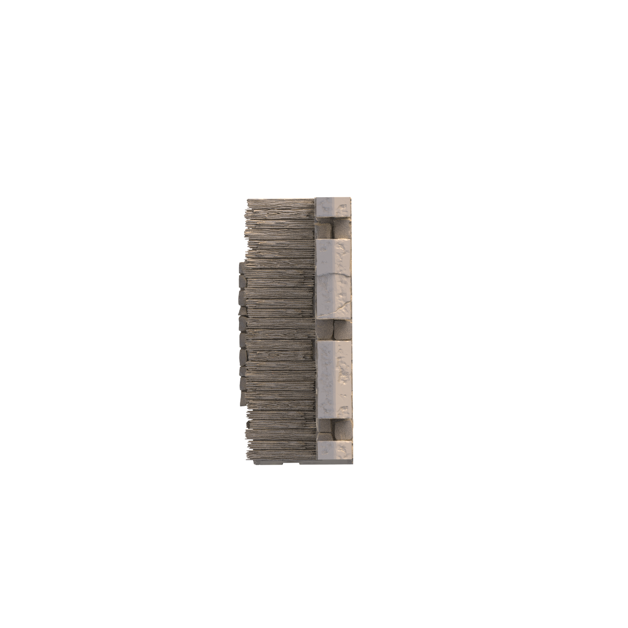 Dukes fort I to L adaptor top down render