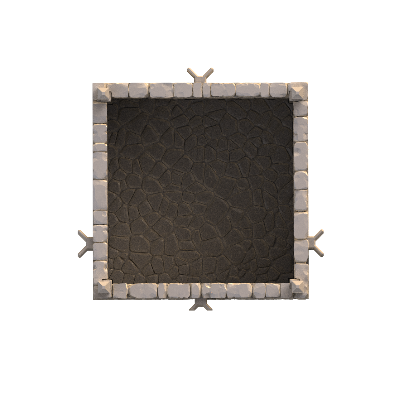 Dukes fort bastion top down render