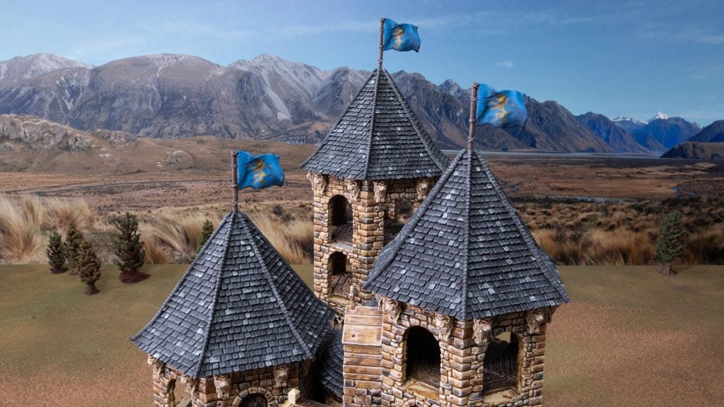 Kings keep roof tiles & flags