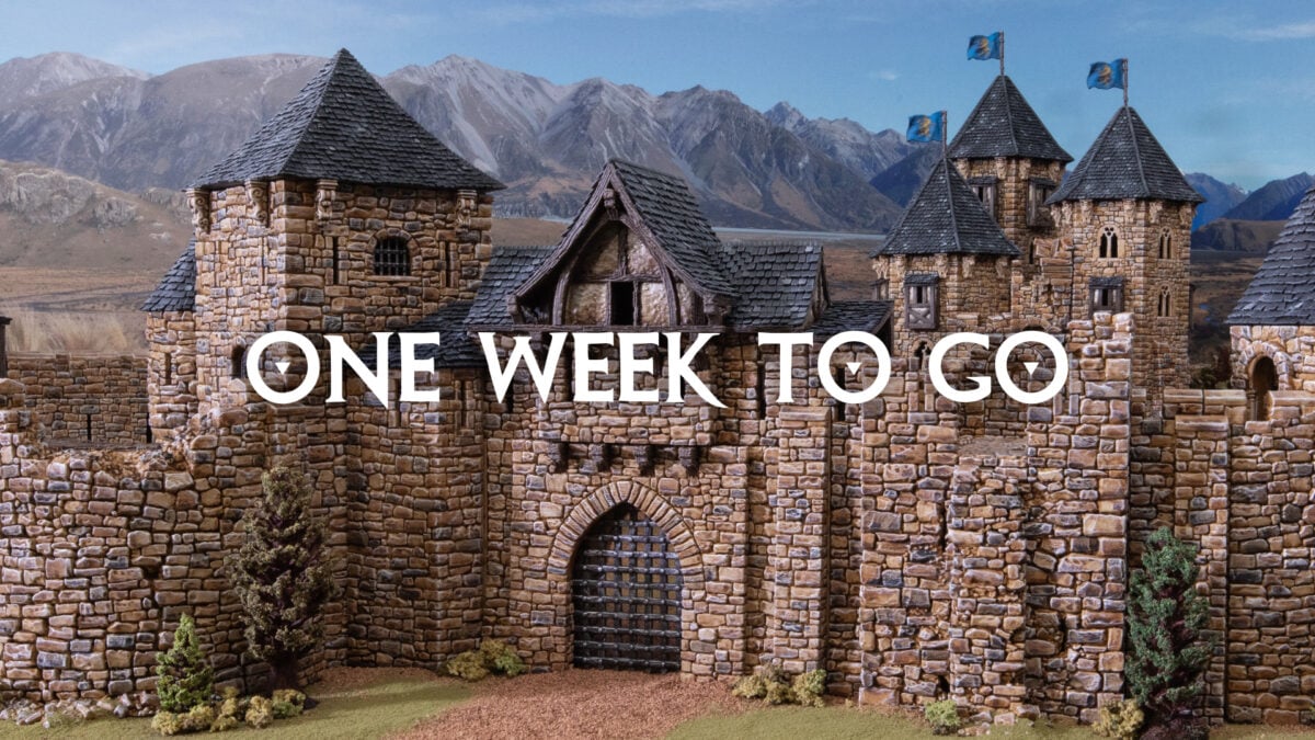 One week to go