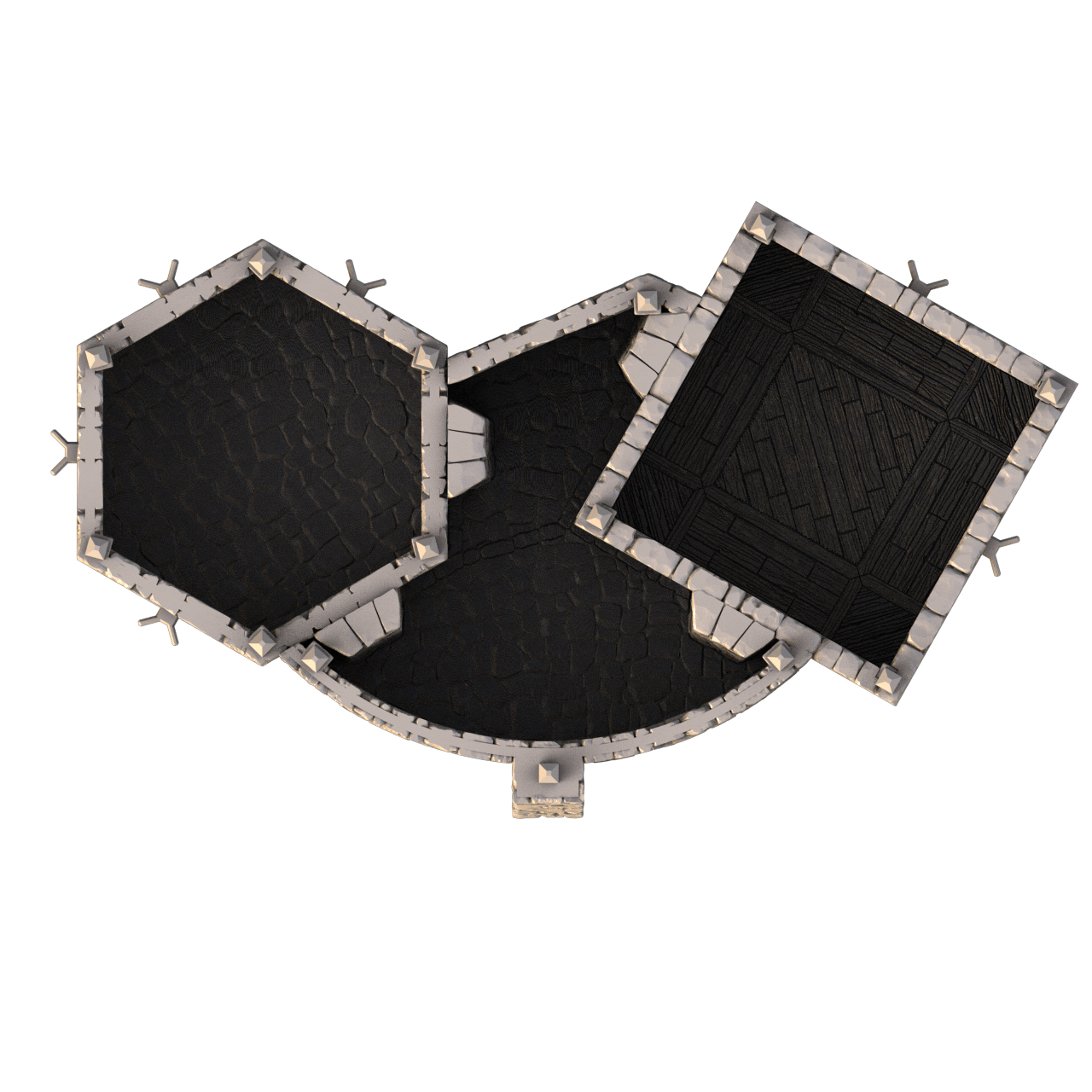 Queen's Quarters Top Down graphic render