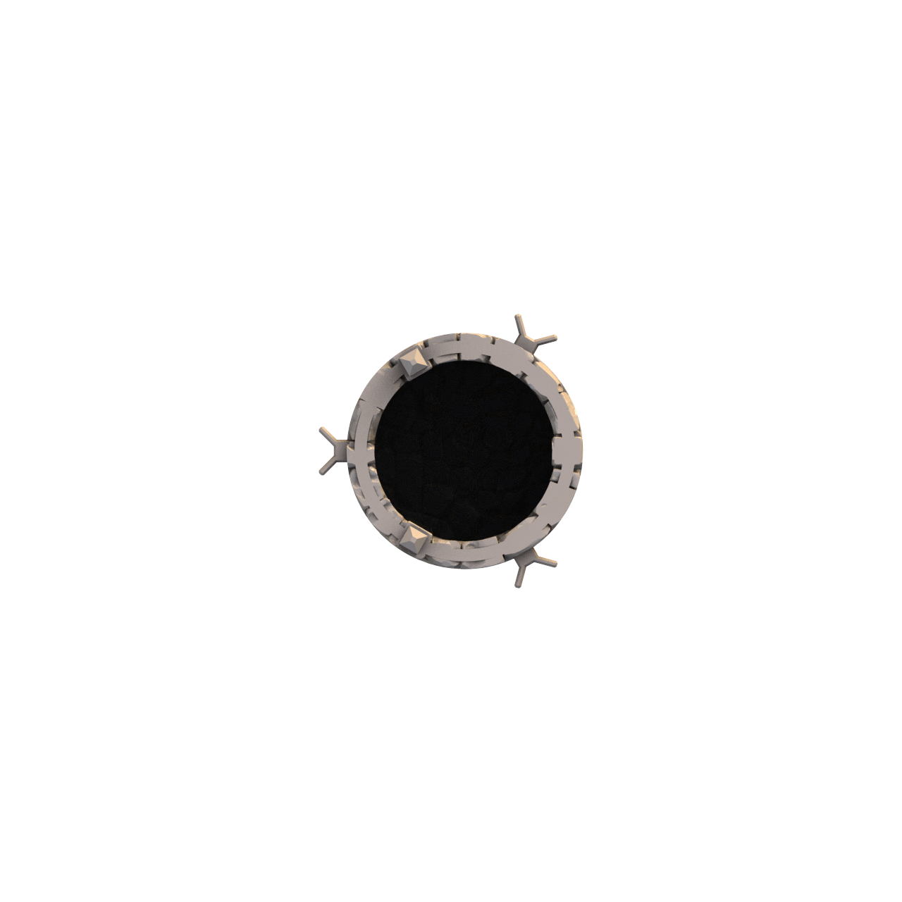 Top down graphic render of SystemHEX component