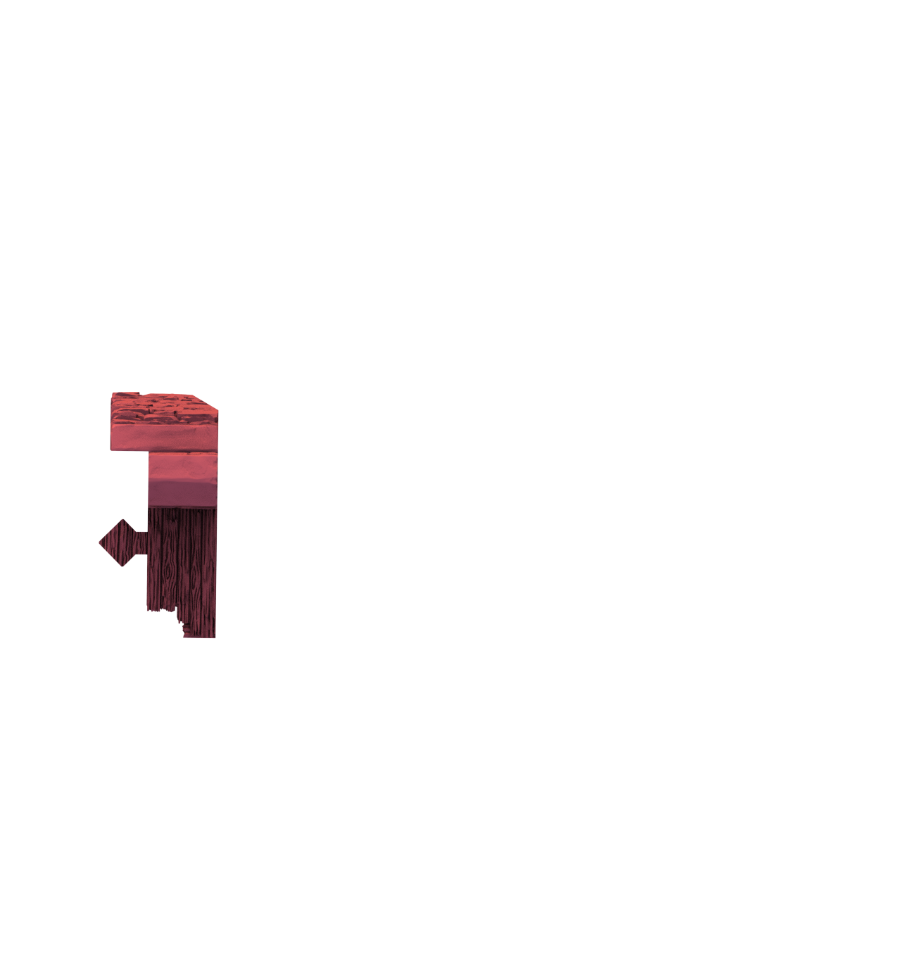 Barbican male Adaptor top down render