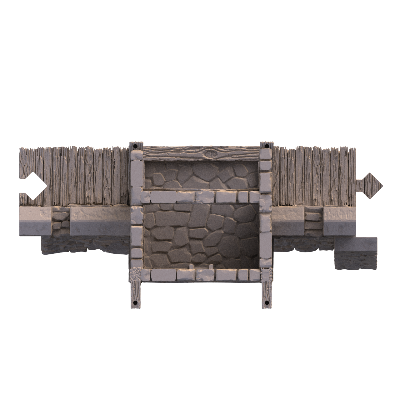 Top down graphic render of SystemHEX component