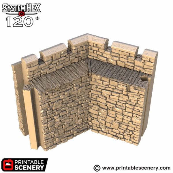 Angular Wall STL