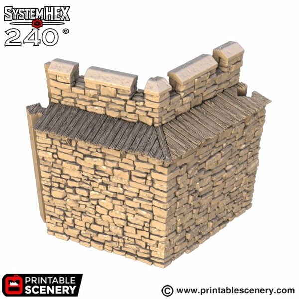 Angular Wall STL