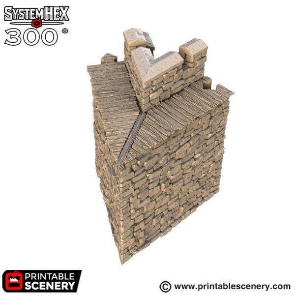 Angular Wall STL
