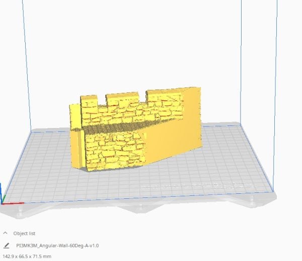Angular Wall STL