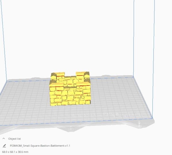 Small Square Bastion
