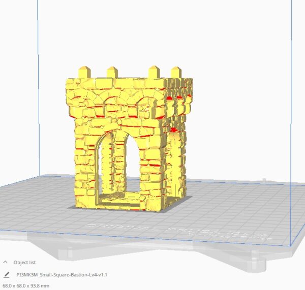 Small Square Bastion