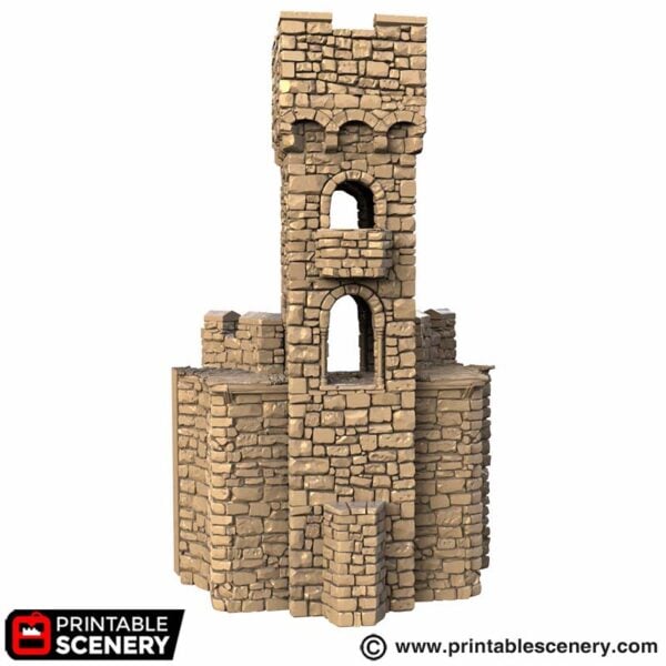 Small Square Bastion 3D print file