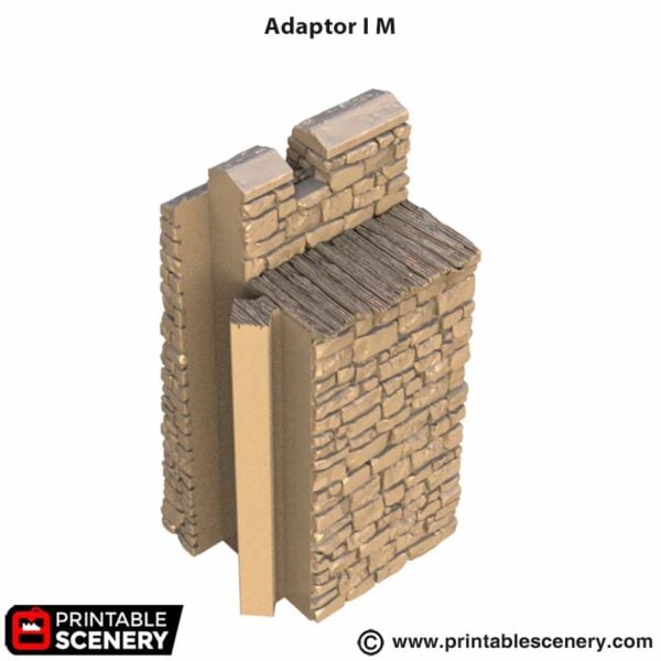 Small Square Bastion 3D print file