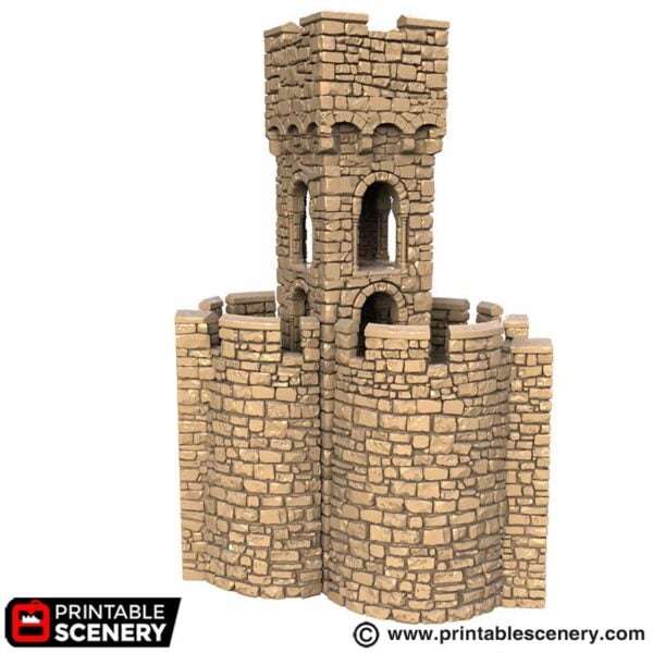 Small Square Bastion 3D print file