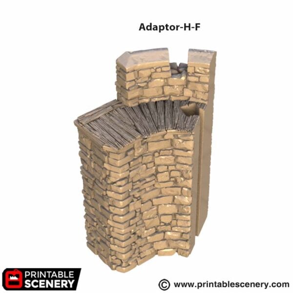 Small Square Bastion 3D print file