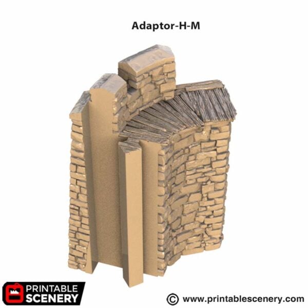 Small Square Bastion 3D print file