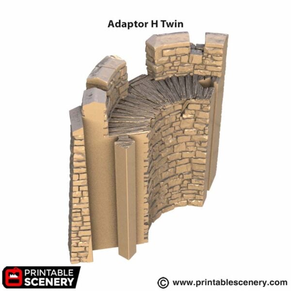 Small Square Bastion 3D print file