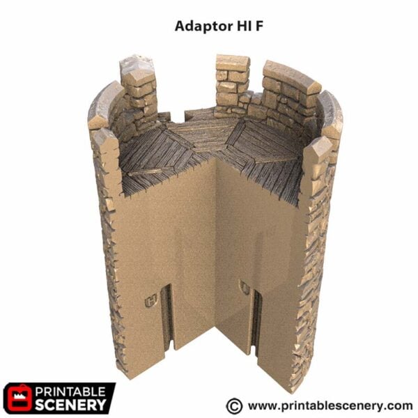 Small Square Bastion 3D print file