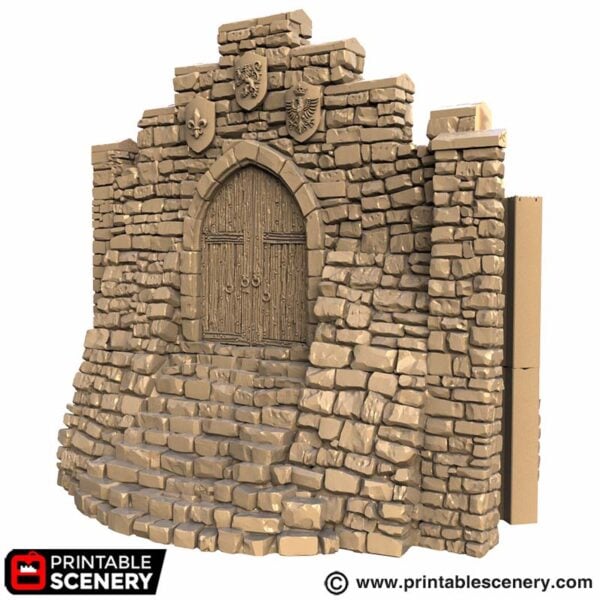 Hex Castle South Gate STL