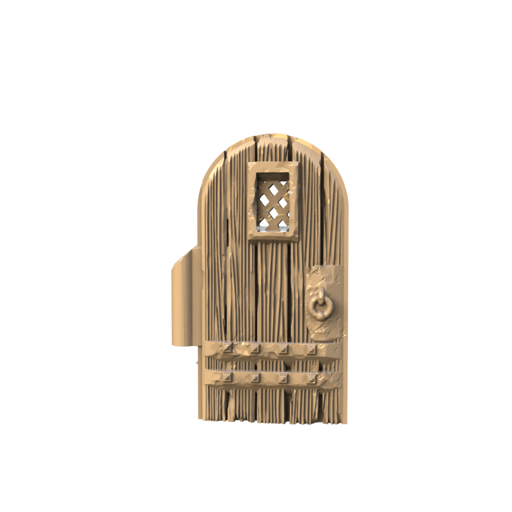 Graphic render of the Adeline door