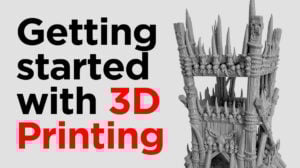 Getting started with 3D printing cover image