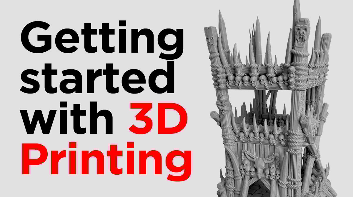 Getting started with 3D printing cover image