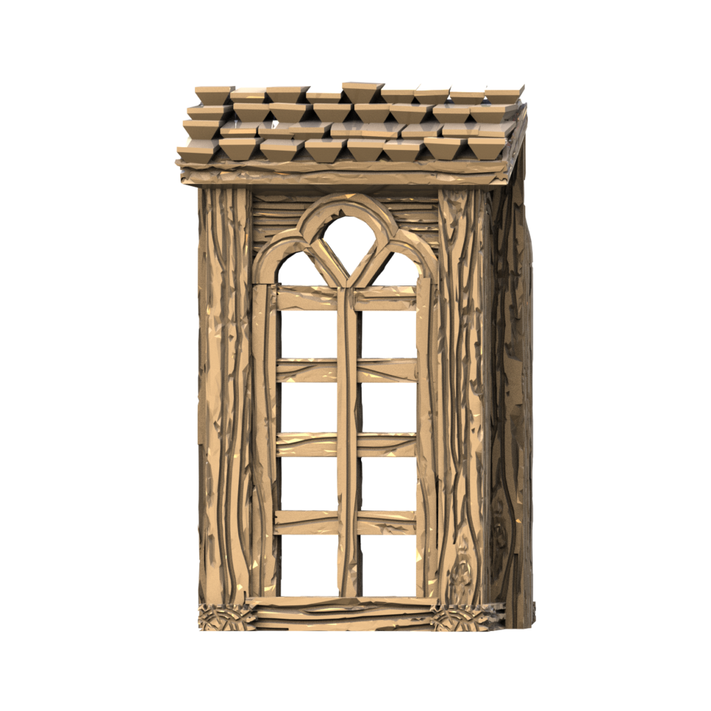 Graphic render of the WDLQ Bay windows