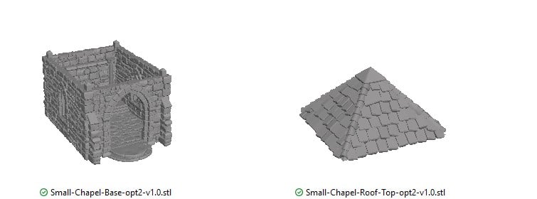 Small Chapel Alternative option Reference