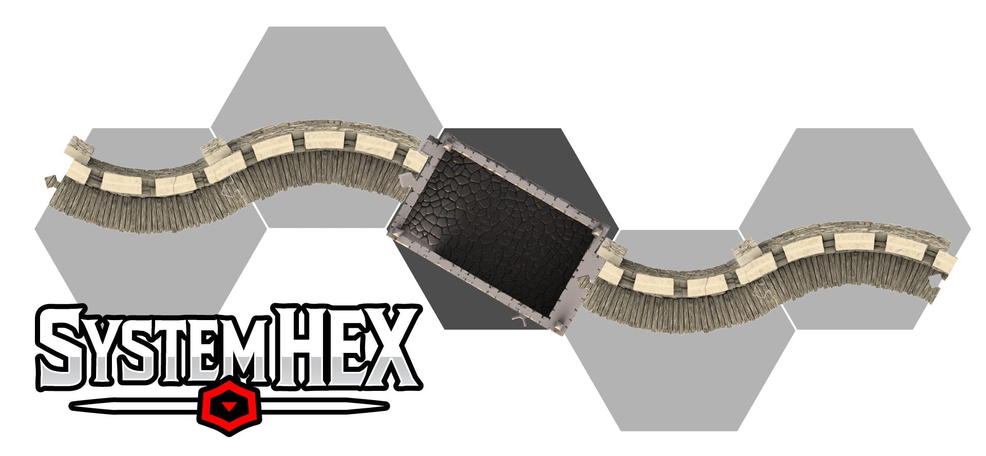 Top down graphic diagram of the Banquet Hall in SystemHEX