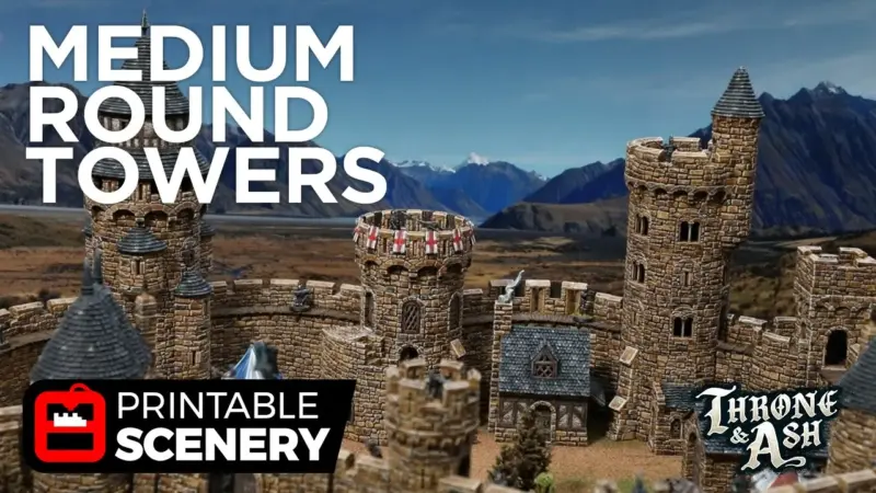 Medium Round Tower - SystemHEX