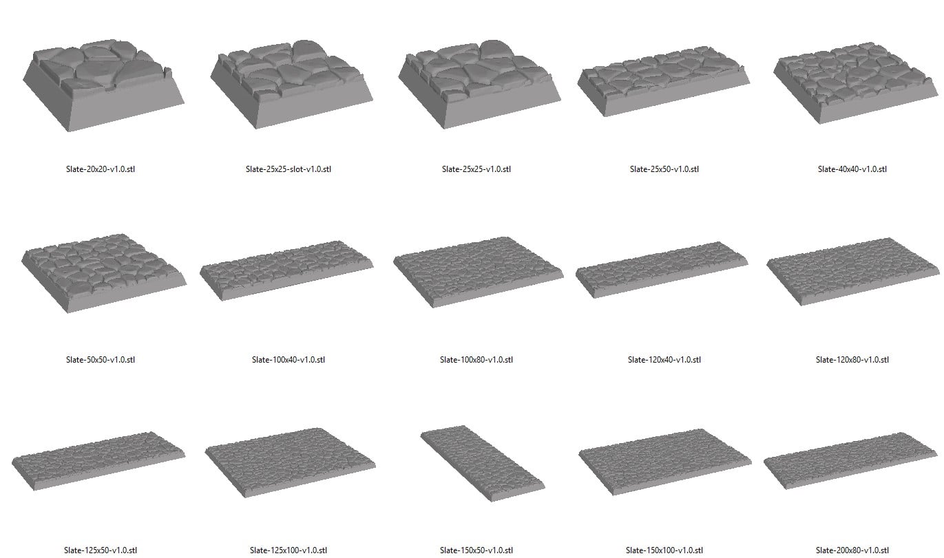 Slate Base Reference