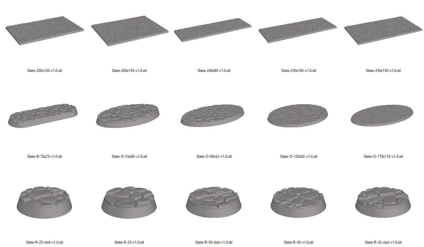 Slate Base Reference