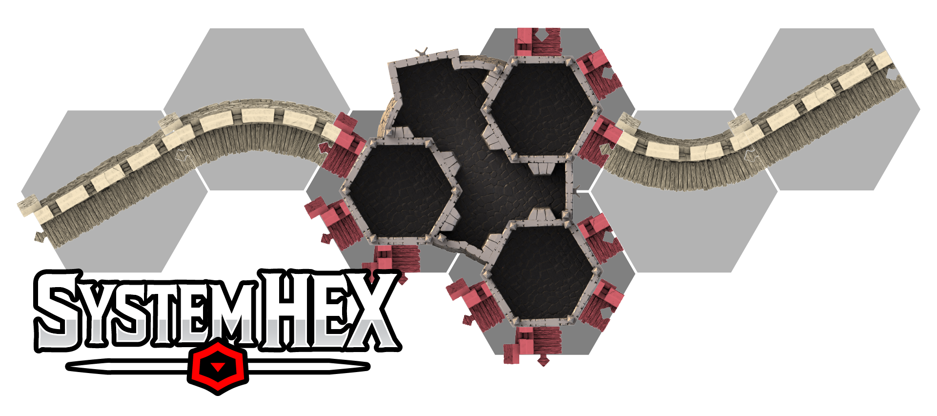 Top down graphic diagram of the Kings Keep in SystemHEX