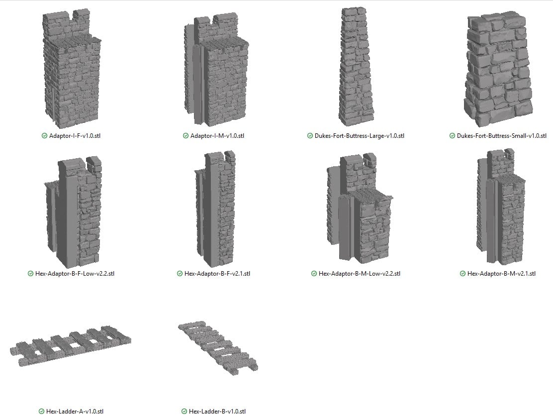 Adaptors, Buttresses, and Ladders Reference