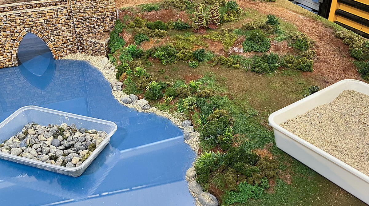 Adding sand to the shore