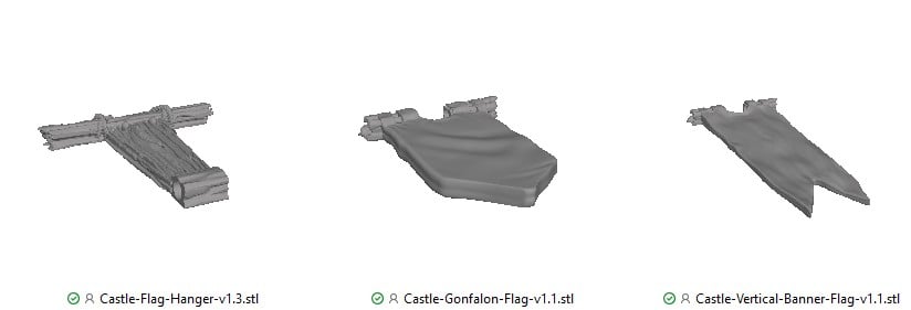 Castle Flags Reference