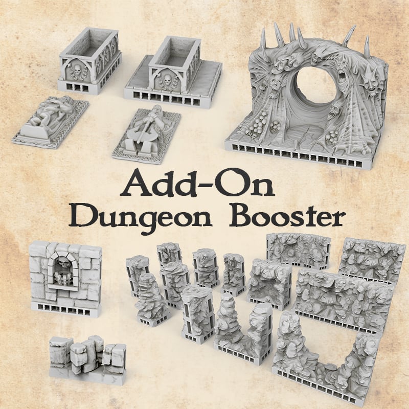Dungeon booster graphics