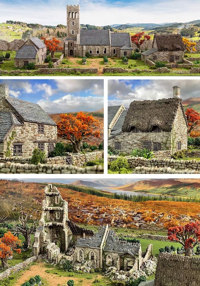 Collage of Country and king models