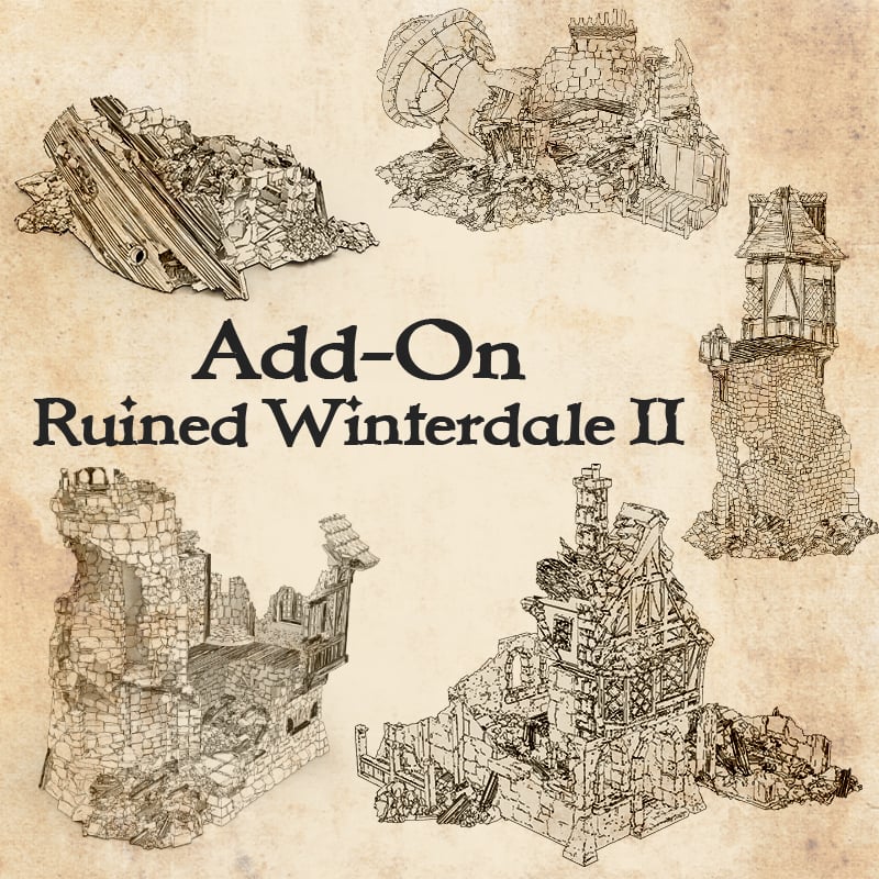 Ruined Winterdale concept art