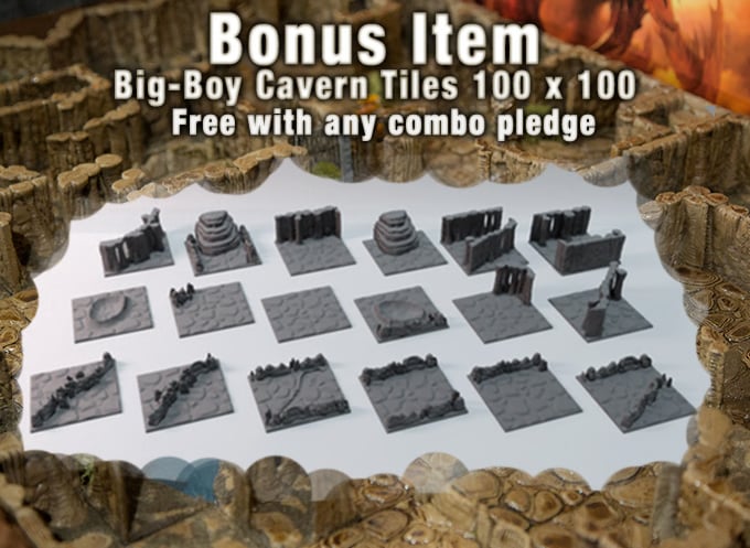 3D printed and painted APOC models